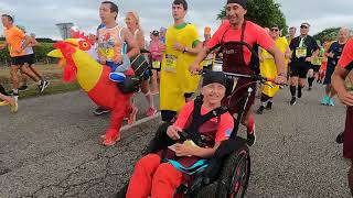 Marathon du Médoc 2023 en Joëlette [upl. by Miguel297]