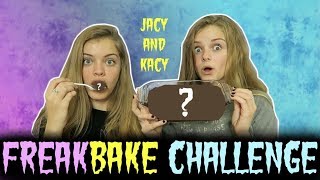 FREAKBAKE CHALLENGE  Jacy and Kacy [upl. by Culver940]