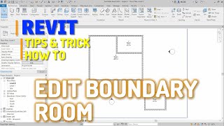 Revit How To Edit Boundary Room [upl. by Compte370]