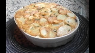 Gratin daubergine  كرتان الباذنجان أكثر من رااااائع و شهي [upl. by Tichonn]