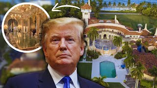 SECRET look Inside Donald Trumps 1 billion house maralago [upl. by Jarid]