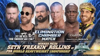 Elimination Chamber 2024 Full Match Card Prediction [upl. by Luise665]