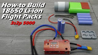 Howto Make 18650 Liion Battery Packs [upl. by Aeki]