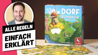 Dorfromantik direkt losspielen • Regeln • Anleitung [upl. by Rodge932]