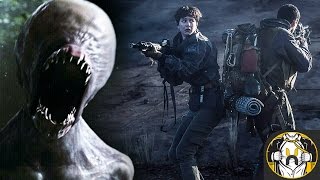 Alien Covenant Neomorph vs Xenomorph Deleted Scene  Explained [upl. by Grindle]