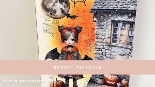 Collage maken met Maremis Spooky Personas door Jolanda [upl. by Jacey]