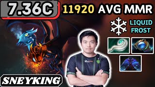 736c  Sneyking JAKIRO Hard Support Gameplay 33 ASSISTS  Dota 2 Full Match Gameplay [upl. by Nikaniki]