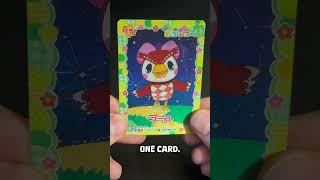 Animal Crossing Cards MOVE shorts AnimalCrossing ACNH [upl. by Guod]