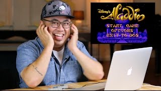 Broadways Aladdin Reacts to 16Bit Aladdin [upl. by Belding]