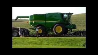 John Deere S670 Combine Delivered [upl. by Victory]