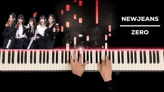 NewJeans  Zero Piano Cover [upl. by Halsy]