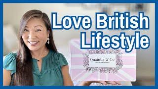 🇬🇧 Love British Lifestyle Box by Quaintly amp Co  London Tour Box  August 2024 [upl. by Anibur]