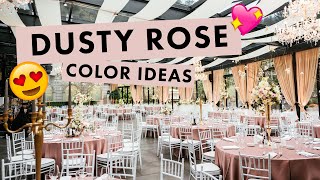 8 Dusty Rose Color Palettes You Should Try 😍  BalsaCirclecom [upl. by Cown343]