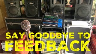 How I remove feedback using 31 band EQ By SDSS pinoy vlog [upl. by Corley]