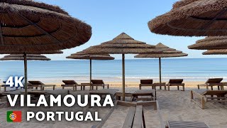 4K FALÉSIA BEACH  VILAMOURA QUARTEIRA  ALGARVE  PORTUGAL [upl. by Winnah]