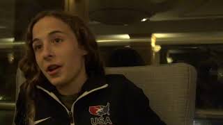 Caitlyn Walker takes fifth at 2017 Cadet World Championships [upl. by Baxie683]