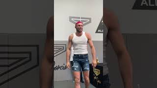 Gabi Garcia beat him in an arm wrestle match [upl. by Floeter]