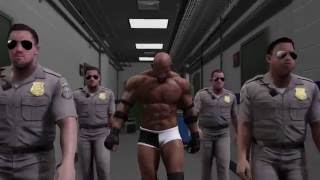 Goldbergs WWE 2K17 entrance [upl. by Melleta845]