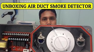 DUCT SMOKE DETECTOR UNBOXING AND REVIEW [upl. by Amoakuh718]