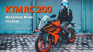 ALL NEW KTM RC200 TOP SPEED AND DETAILED RIDE REVIEW IN MALAYALAM  KOCHIMACHAN [upl. by Leonerd]