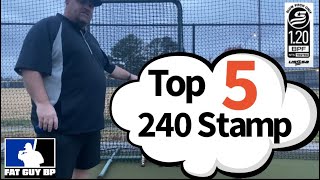 2022 Top 5 USSSA 240 Stamp slowpitch Softball Bats [upl. by Weintrob]