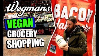 Vegan at Wegmans  Grocery Shopping [upl. by Ydisahc]