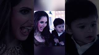 Sania Mirza at Anam Mirza wedding looks great virlshorts virlshorts virlshorts [upl. by Pernick]