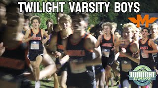 Naperville Twilight Race Minooka Varsity Boys [upl. by Annelg]