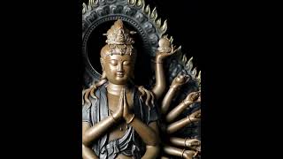 Ceramic Thousand Handed Guanyin Bodhisattva Statue [upl. by Leeda]