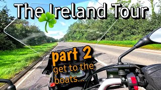 The Benelli TRK502 Ireland Tour part 2 get to the Boats [upl. by Leunam]