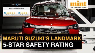 Dzire Launch Maruti Suzuki’s FIRST 5Star Global NCAP Safety Rating  What It Means For Maruti [upl. by Katee]