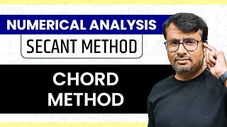 Secant Method  Chord Method  Numerical Methods  Formula amp Examples [upl. by Chivers510]