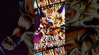 RATING EVERY MAIN TRANSFORMATION Pt1  Dragon Ball Legends [upl. by Fromma772]