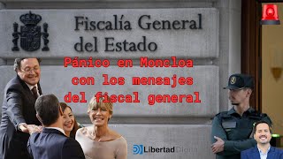 Pánico en Moncloa con los mensajes intervenidos por la UCO al fiscal general del Estado [upl. by Yllitnahc436]