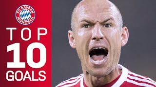 Arjen Robbens best goals for FC Bayern [upl. by Auerbach]