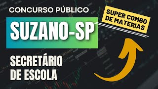 Como ser APROVADO no Concurso Suzano  SP 2024  Curso ESPECÍFICO para Secretário de Escola [upl. by Aric679]