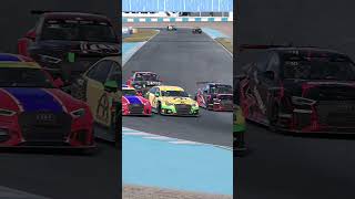 TCR Showdown Fast vs Furious racing simracing shorts [upl. by Weisler407]