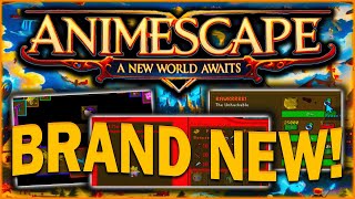 AnimeScape RSPS  This New Custom Server Is BLOWING UP  HUGE Giveaway [upl. by Noby]