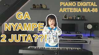 Artesia MA88 Piano Digital DIBAWAH 2 JUTA MURAH BANGET Review by Jovelin [upl. by Antoine]