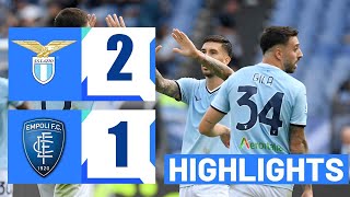 Lazio vs Empoli 21 Highlights  Serie A TIM 2024 [upl. by Dann]