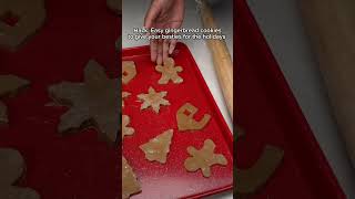 Easy Gingerbread Cookies  McCormick shorts giftideas holidaybaking [upl. by Aihcela850]