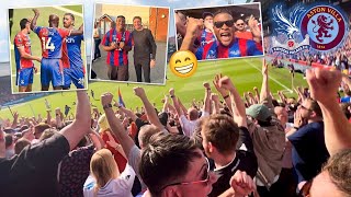 CRYSTAL PALACE 50 ASTON VILLA VLOG MATETA GRABS A HATTRICK AS WE CRUISE TO FINISH IN THE TOP 10 🦅 [upl. by Stew]