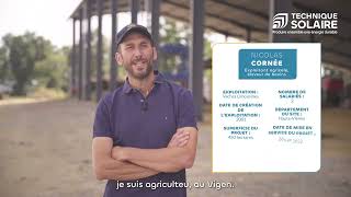 🚜 Rencontre avec Nicolas Cornée éleveur de bovins I Technique Solaire [upl. by Nailil]