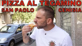 Pizza al tegamino SAN PAOLO e CENISIA a Torino [upl. by Genisia]