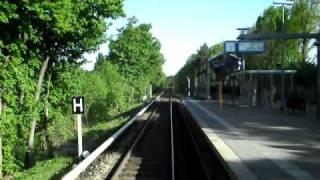 Führerstandsmitfahrt SBahn Berlin Hennigsdorf  Tegel [upl. by Maddis395]