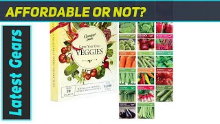 Garden Pack 20 Variety Seed Kit Massive Veggie Bounty [upl. by Irod]