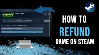 How To Refund Games On Steam  FAST WAY [upl. by Bobbi966]