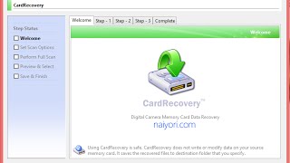 Card recovery by Card Recovery 6 10 build [upl. by Assili]