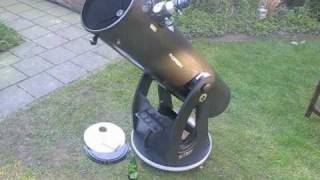 Viewing stars in daylight with a Dobson telescope [upl. by Yeclehc]