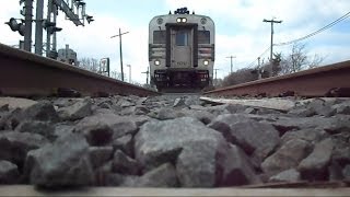 New Jersey Transit Train Runs Over My Camera [upl. by Ygiaf954]